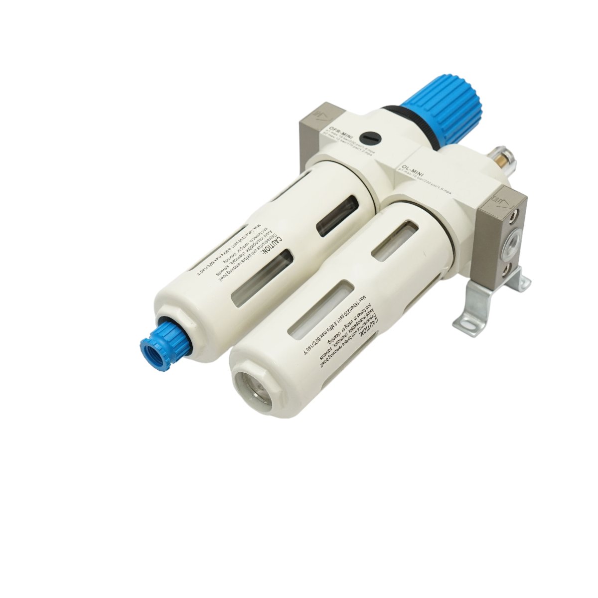 Filtru aer si ungator cu regulator de presiune max. 1.6 MPa, racord 1/4